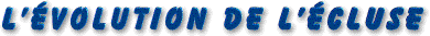 L'evolution de L'ecluse