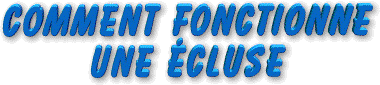 Comment Fonctionne une ecluse