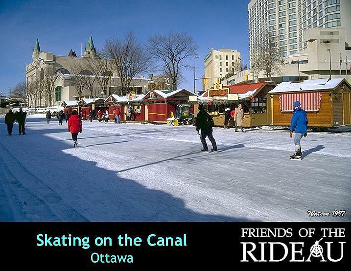Skating on the Canal